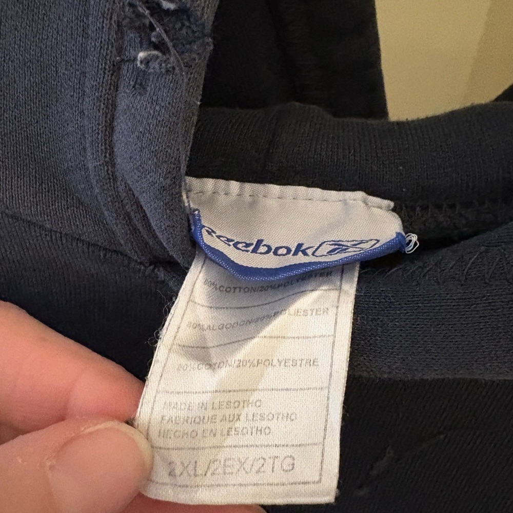 Reebok Dark Blue Sweatshirt - Picture 3 of 5